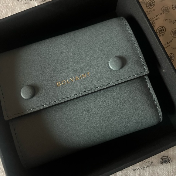 Bolvaint Simone Foldover Wallet Orchid Blue - Picture 6 of 9